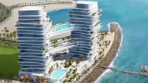 Oceano luxury waterfront residences on Al Marjan Island