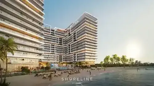 Shoreline by DAMAC beachfront residences on Al Marjan Island