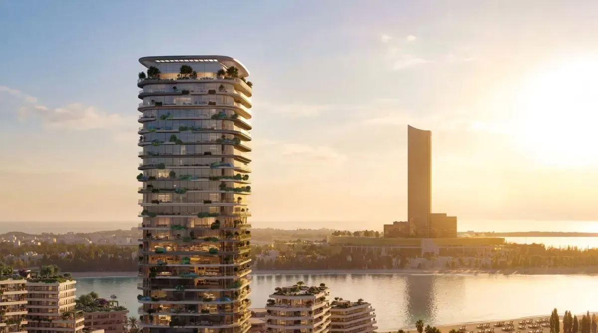 Le Château residences at Marjan Beach overlooking the Ras Al Khaimah coast