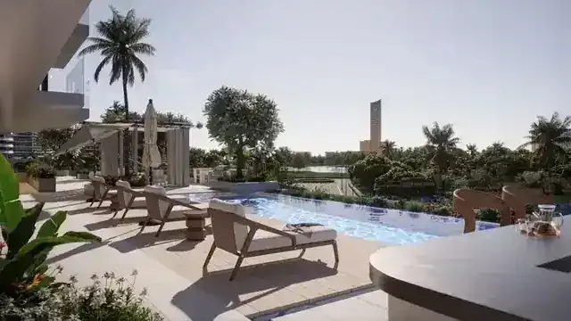 Island Heights residences on Island 4 of Al Marjan Island