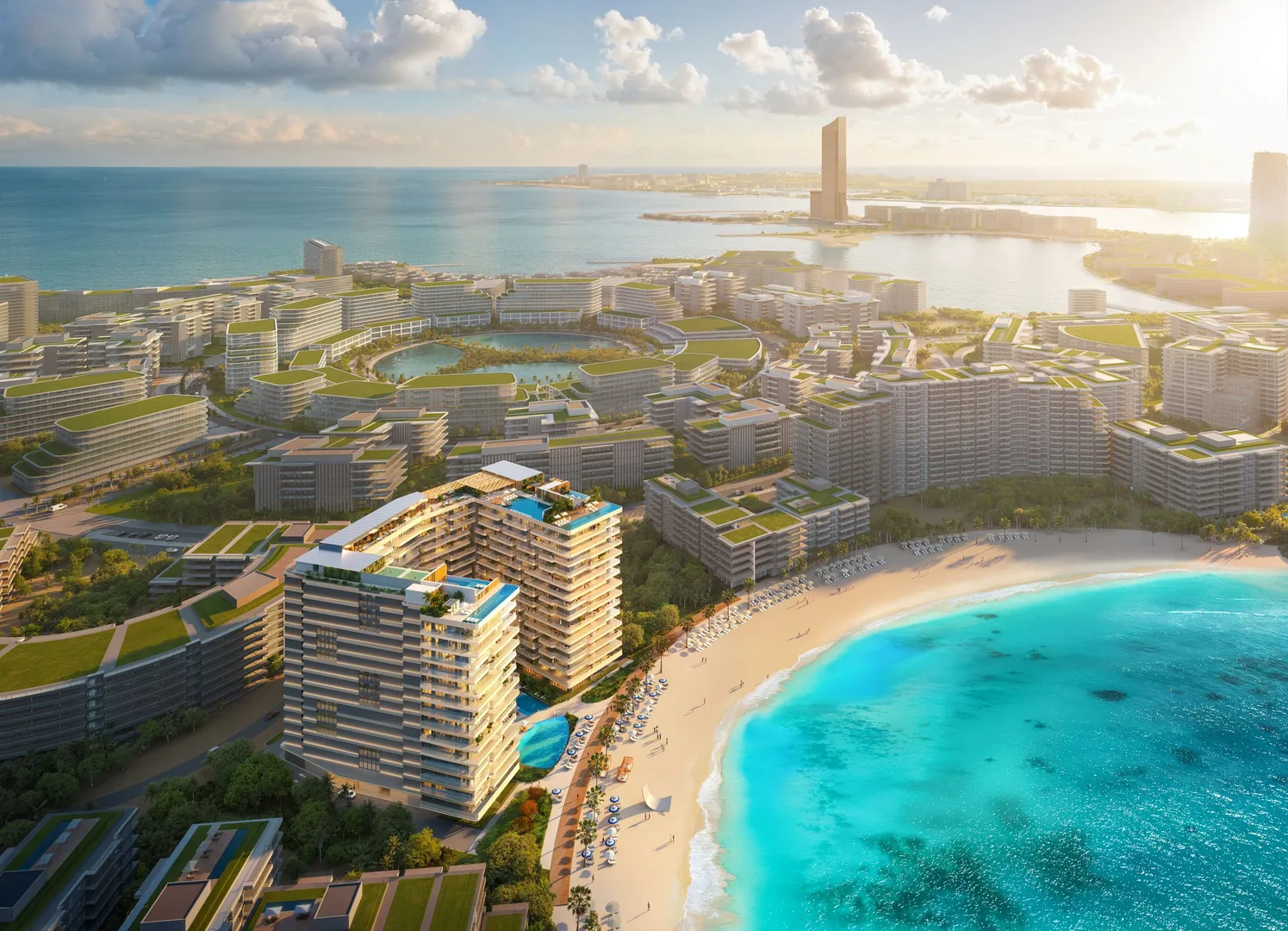 Mondrian Residences beachfront development on Al Marjan Island