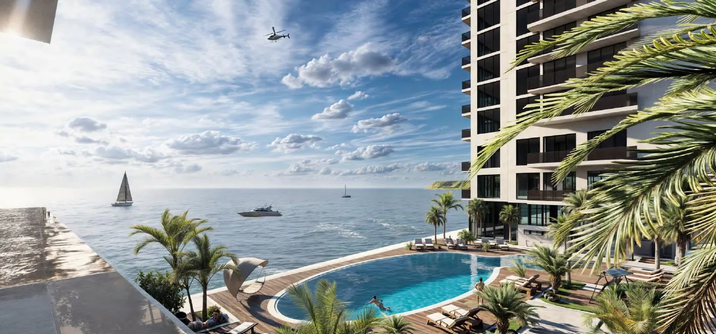 Playa Viva waterfront residences on Al Marjan Island